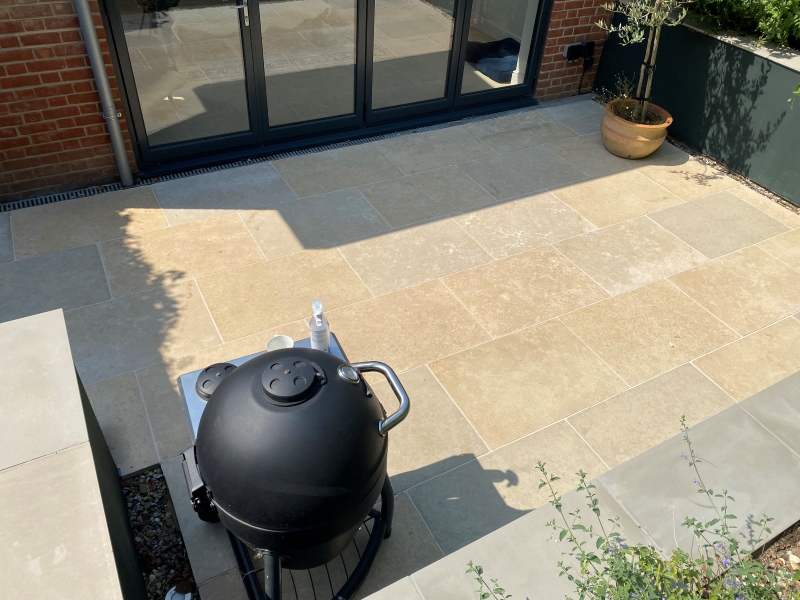 Limestone Patio After Renovation Wargrave Reading